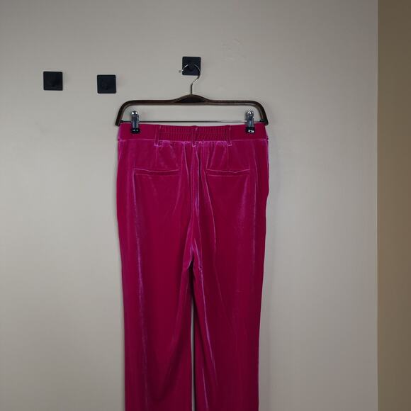 Six/Fifty Adeline Velour Raspberry Pant Women’s Size S - Picture 5 of 11